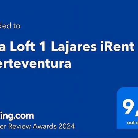 Lola Loft 1 Lajares Irent Fuerteventura Daire La Oliva Dış mekan fotoğraf
